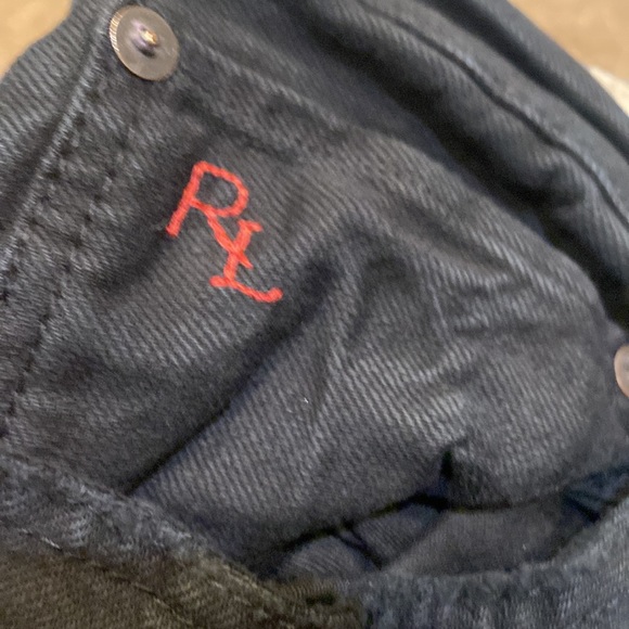Polo Ralph Lauren  Hudson Black  Jeans 44x32 - Picture 5 of 9